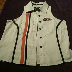 Harley Davidson vest ladies sz medium