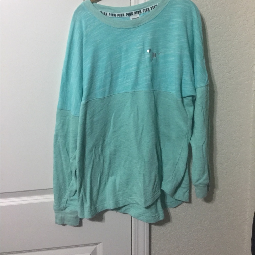 Blue Victoria’s Secret Long Sleeve Shirt