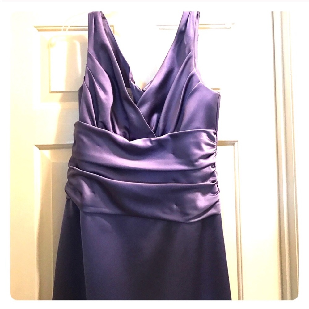 Formal full length bridesmaid dress