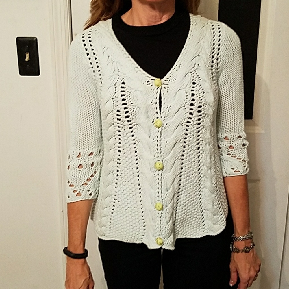 Free People Cotton Cardigan