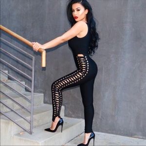 Súper cute bandage jumpsuit