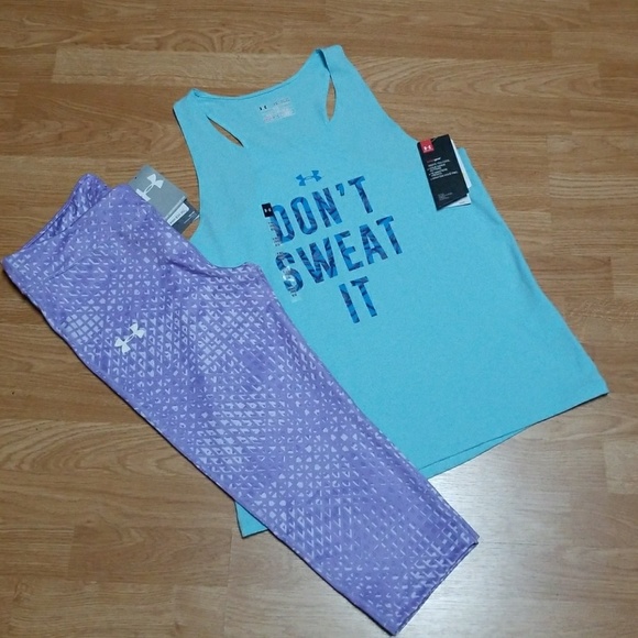 Under Armour Other - NWT Girl Under Armour Heat Gear Outfit