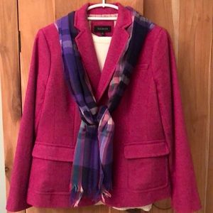 Talbots size 14 Deep Fuchsia Blazer