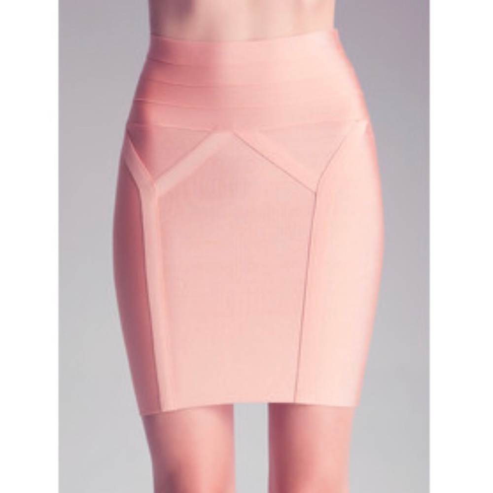 Bebe High Waist Bodycon Skirt