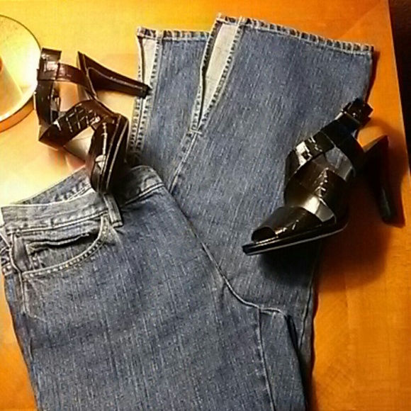 GAP Denim - Gap slide slit Capri