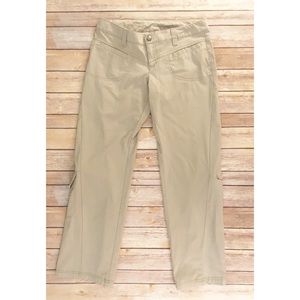 Athleta Petite Dipper Hiking Khaki Pant 6P