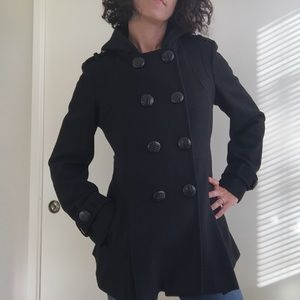 LAST DROP⬇️ MISS SIXTY black peacoat