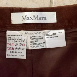 MaxMara suede pants