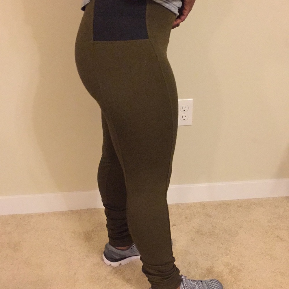 Green legging size Small