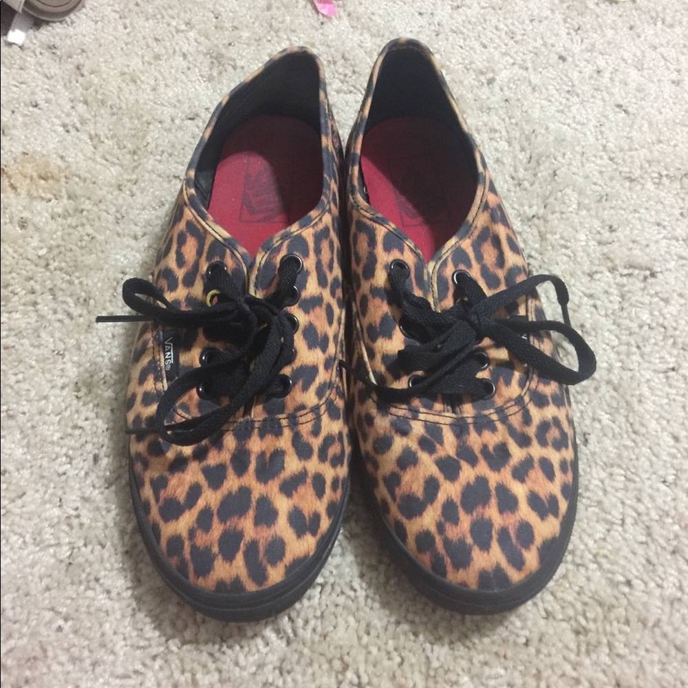 Cheetah Print Vans