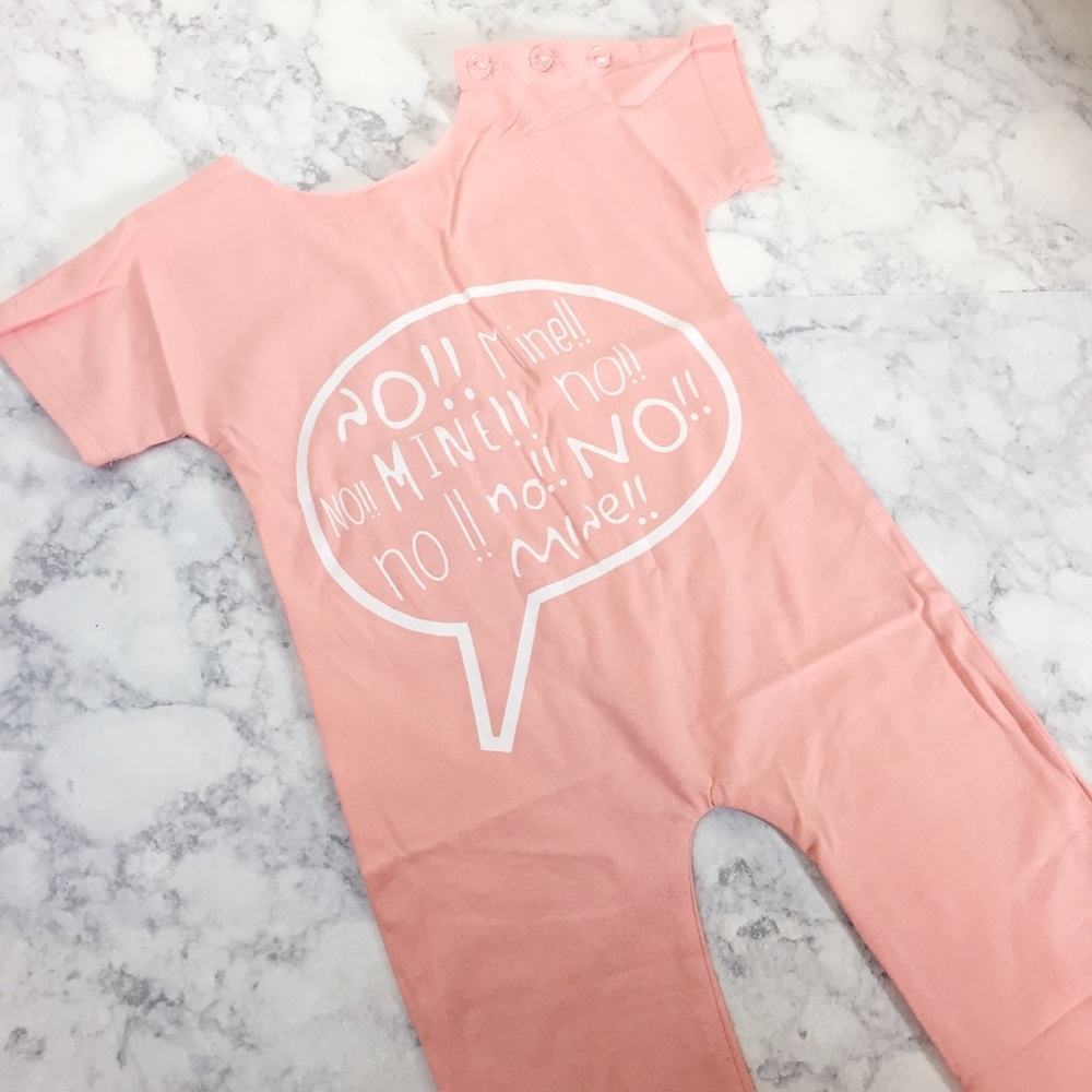 NWT Jump Around Co. Pink Romper 6-12 Mo.