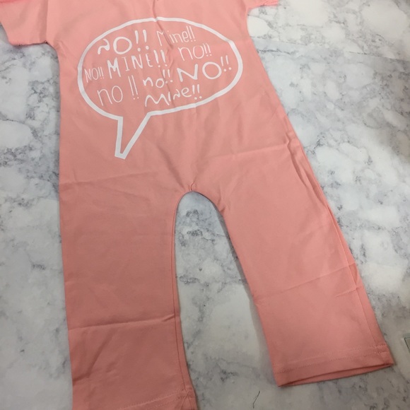 NWT Jump Around Co. Pink Romper 6-12 Mo. - Picture 2 of 5