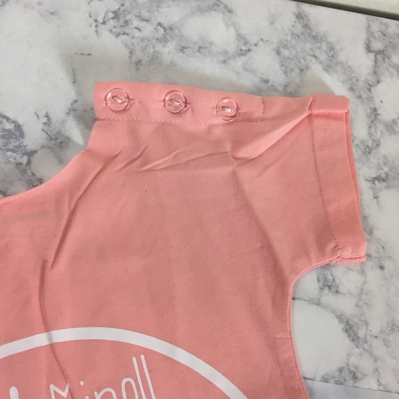 NWT Jump Around Co. Pink Romper 6-12 Mo. - Picture 4 of 5