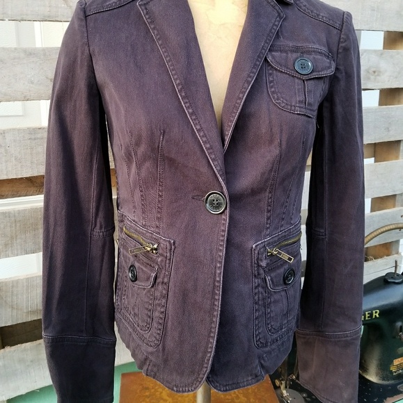 Marc Jacobs black cotton twill jacket - Picture 3 of 7