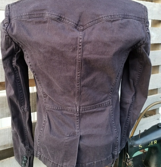 Marc Jacobs black cotton twill jacket - Picture 5 of 7