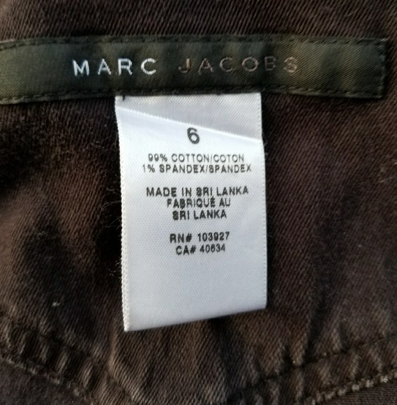 Marc Jacobs black cotton twill jacket - Picture 6 of 7