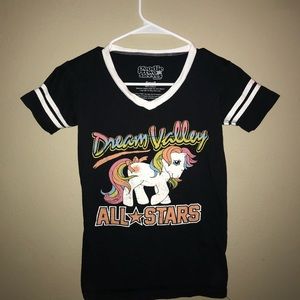 Retro Goodie Two Sleeves Little Pony Tee Small