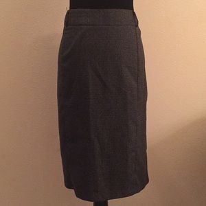 Gray Roz & Ali skirt with silver glints