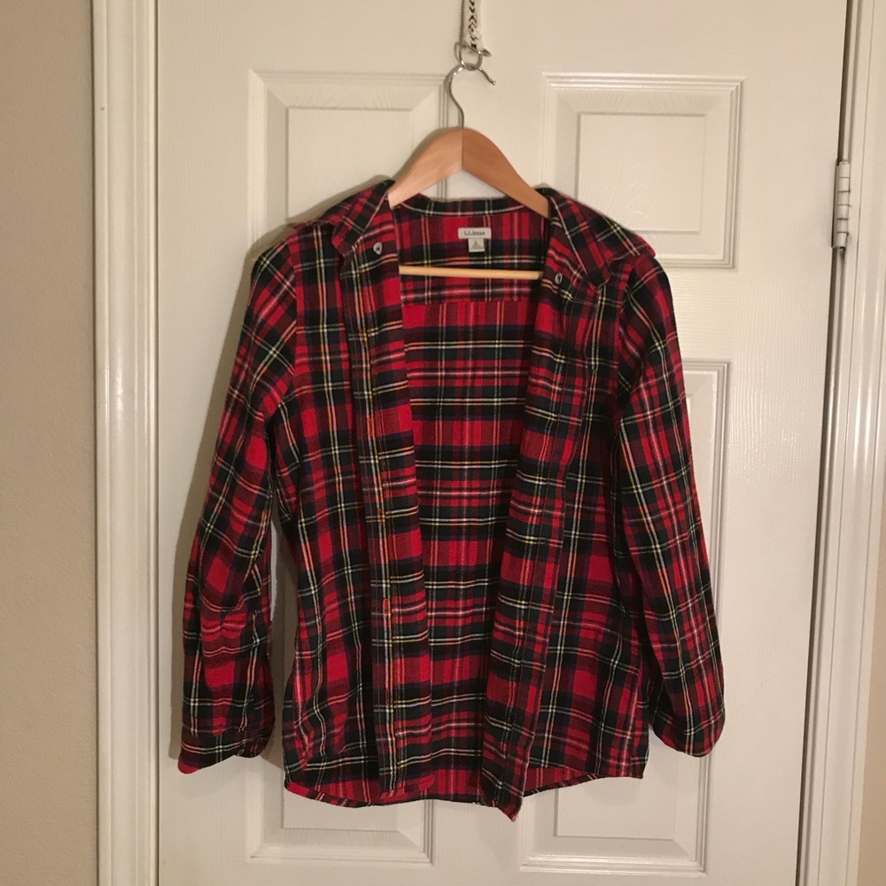 Brand new red checkered flannel