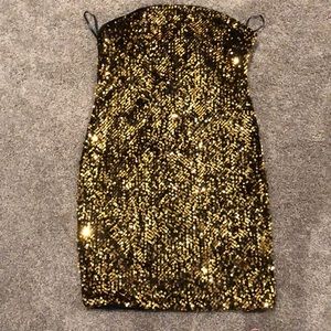Sequined Forever 21 Dress💛M