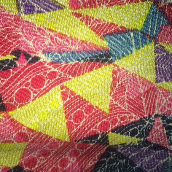 NWT Colorful “Patchwork” Lularoe Irma Tunic - Picture 2 of 3