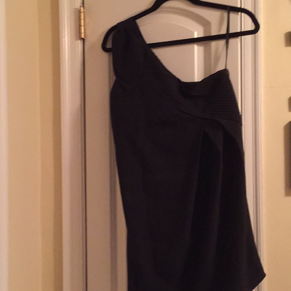 One shoulder mini dress