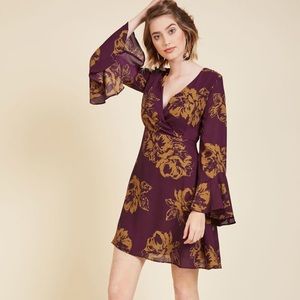 Modcloth Impressing Flowers dress, M