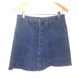 Denim skirt