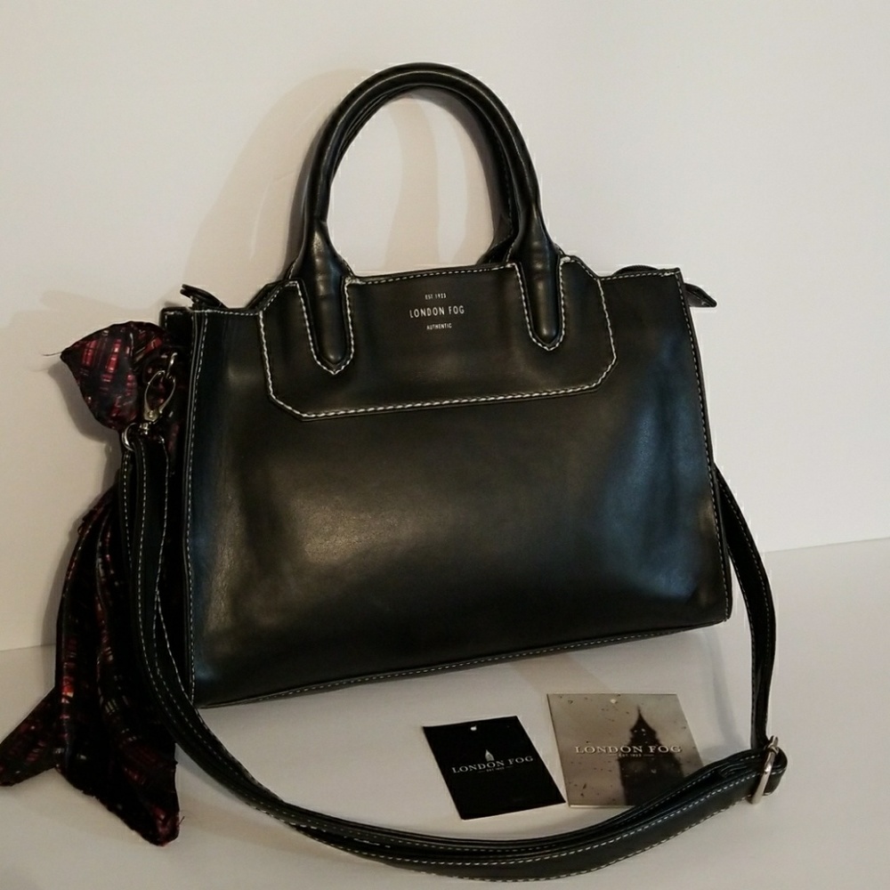 London fog black purse