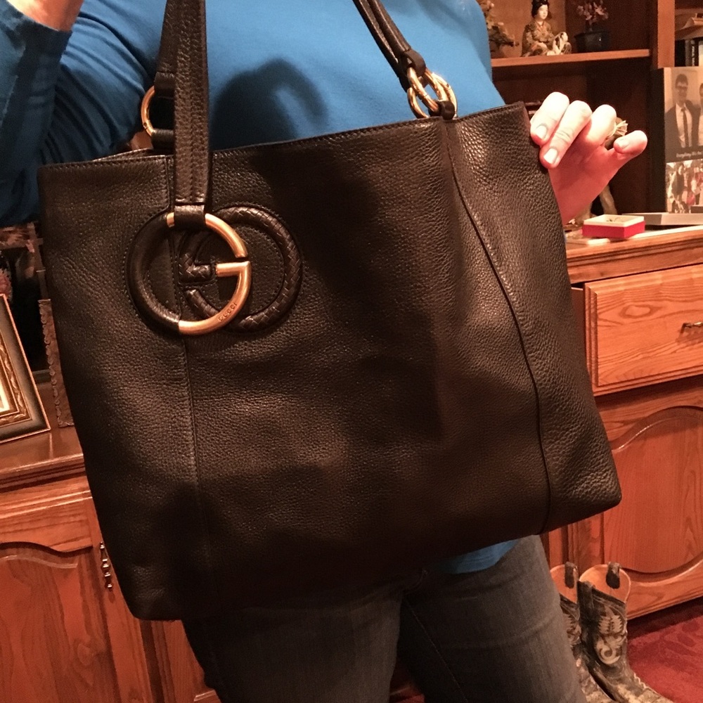 Black Gucci Tote bag