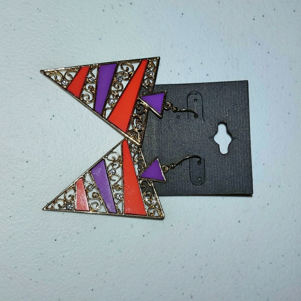 Shoedazzle Retro Earrings