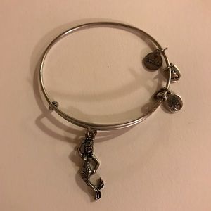 Alex and Ani silver bracelet bangle mermaid