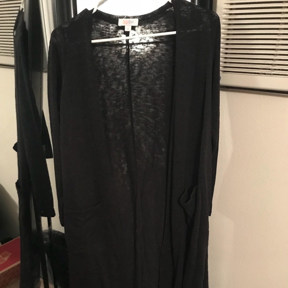 Solid Black Lularoe Sarah Size S