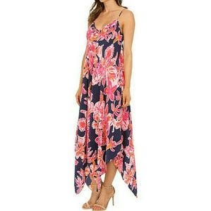 Lily Pulitzer Rylan Bright navy long maxi dress