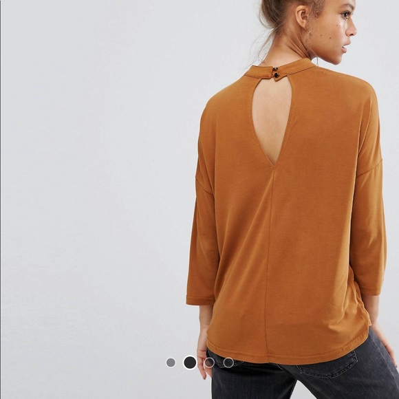 NWT ASOS Mustard yellow colored top. Brand: Byoung - Picture 2 of 4