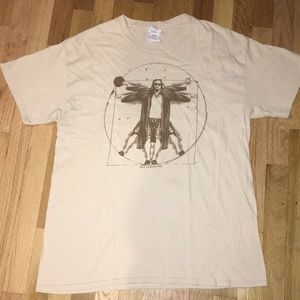 Tan The Big Lebowski T-shirt