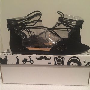 Bamboo black ballet flats size 6.5