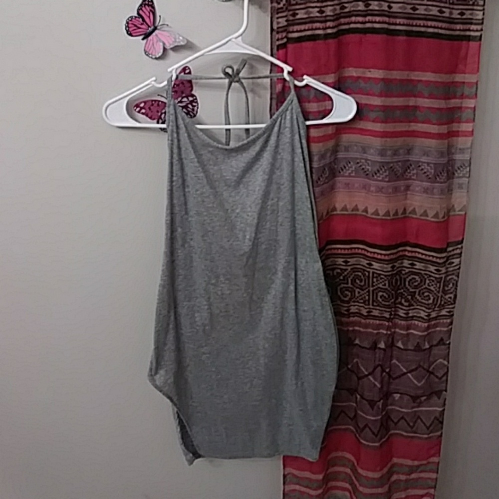 S Gray mini dress
