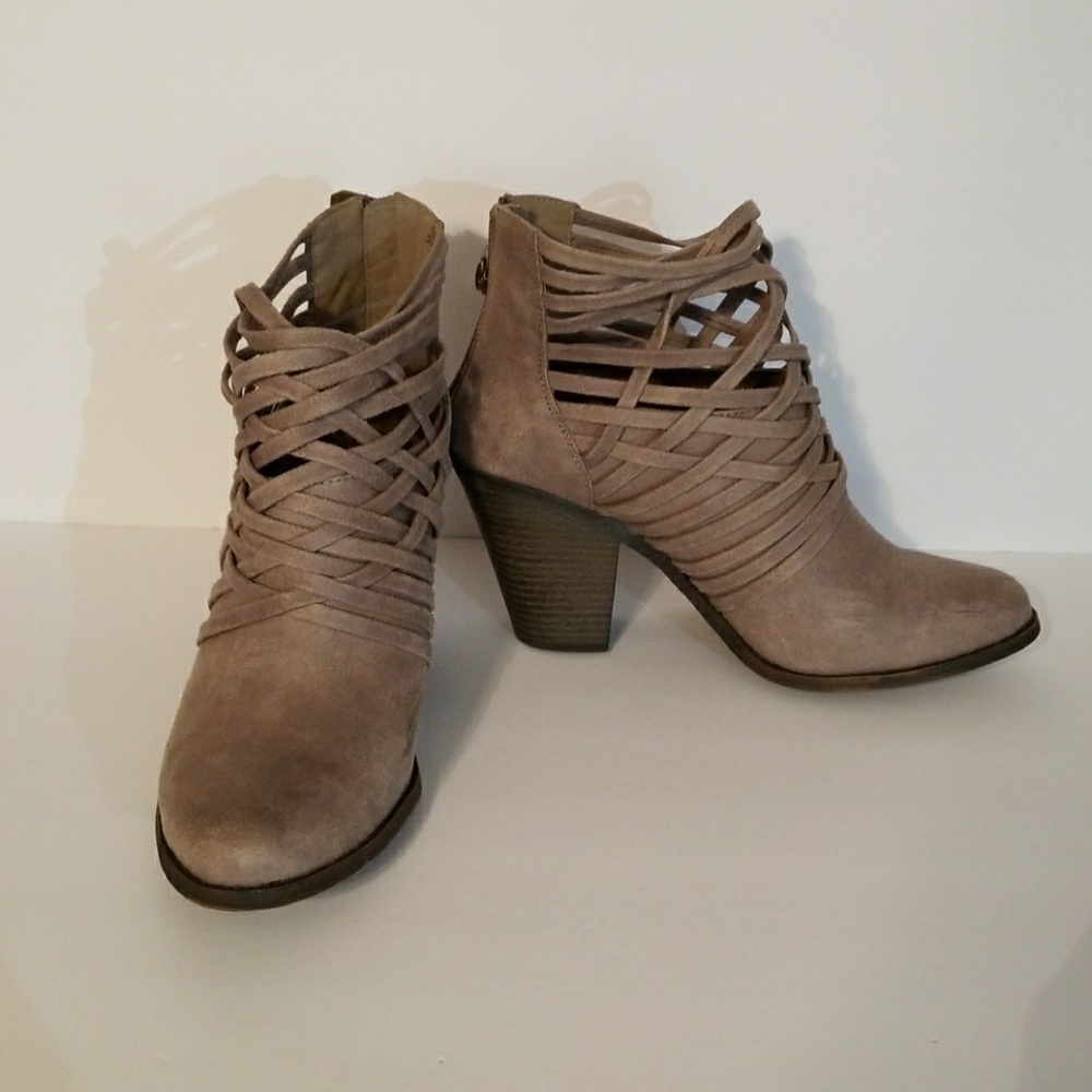 Fergalicious by fergie suede booties