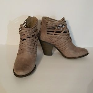 Fergalicious by fergie suede booties