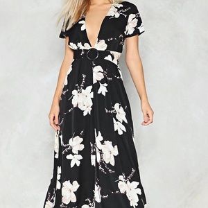 Ring Into Blossom Floral Dress