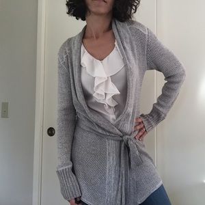 Calvin Klein long open cardigan
