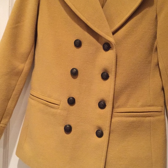 Double breasted ocher jacket - Picture 2 of 2