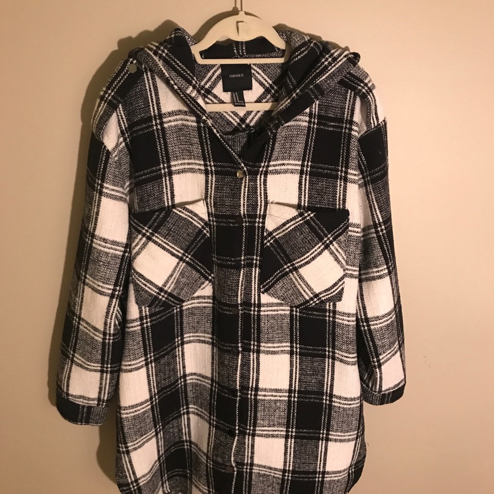 Forever 21 plaid jacket