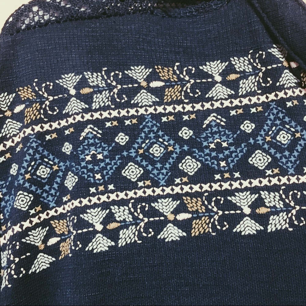 Patterned Button Down Shirt