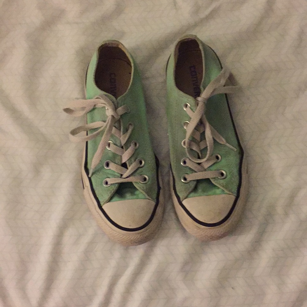 Mint Green Converse
