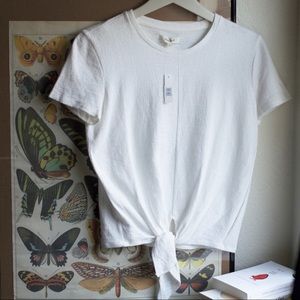 Madewell Bright Ivory Top