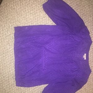 Purple nice purple Loft top