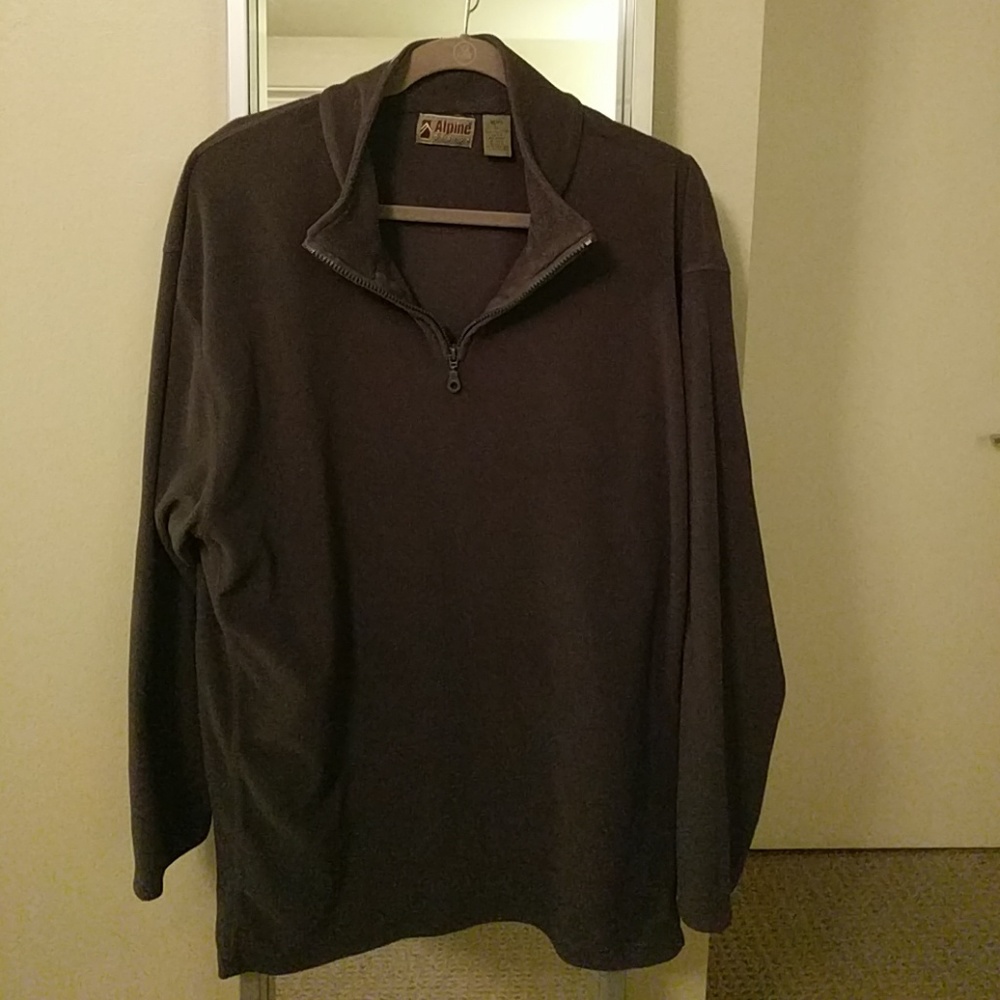 Dark gray fleece