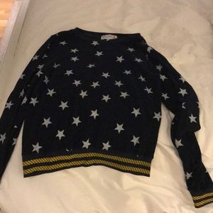 WILDFOX Star / Nautical Distressed Long Sleeve